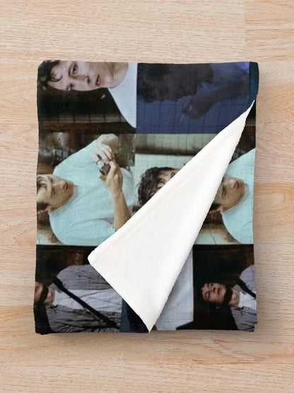Adam Stanheight (Leigh Whannell) Throw Blanket Flannel Decorative Throw for winter Custom Blankets