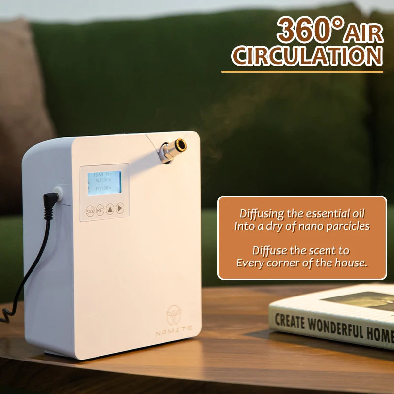 Aroma Diffuser WIFI Electric Aromatic Oasis Bluetooth Room Fragrance  Air Freshener Essential Oils  Purifiers 400m³