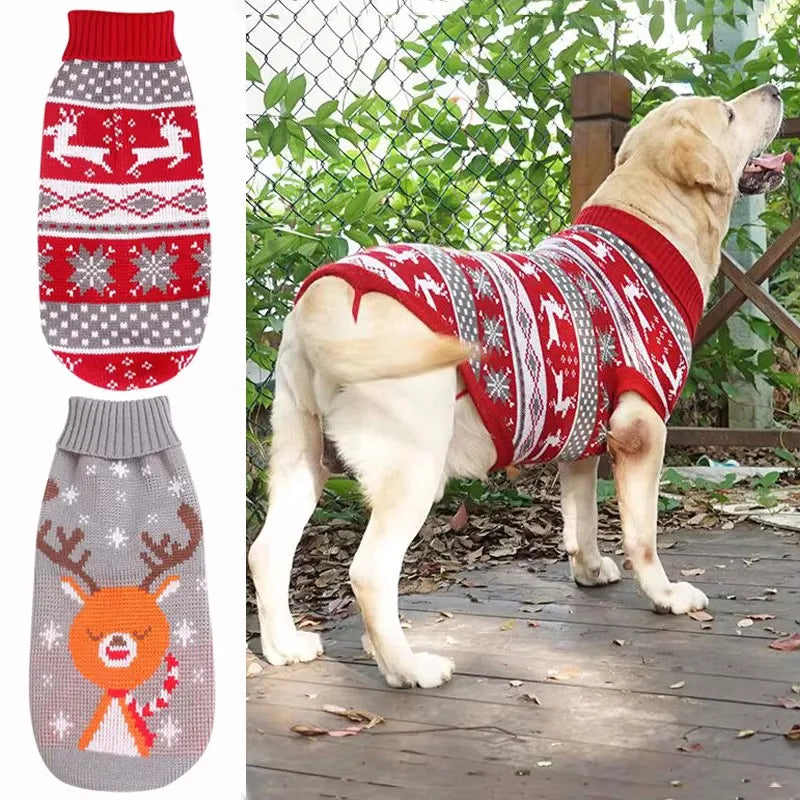 XS-XXL Christmas Pet Dog Sweaters
