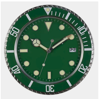 Luxury Creative Wall Clock Modern Metal Design Art Wall Clock Home Large Digital Luminescent Bedroom Decoration Clock