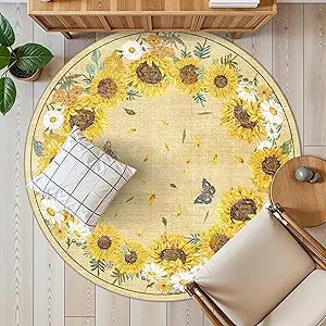 10x14 Living Room Area Rug - Modern Abstract Large Area Rugs Non-Slip Stain Resistant Carpets