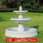 Outdoor garden, fish pond, water feature, courtyard floor-to-ceiling decoration Large European-style flowing water fountain,