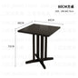 Table and Chair Combination French Retro Booth Sofa Chair Combination Western Restaurant Dining Table and Chair