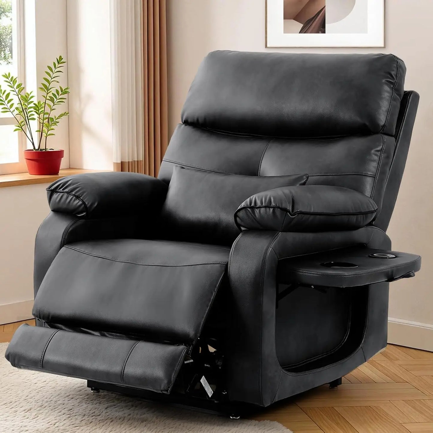 Dual Motor Power Lift Recliner Chair for Adult & Elderly, Infinite Position Lay Flat Lift Chair with Heat &, Customized