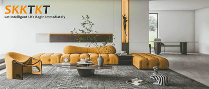 RPD4-LED Couches for Living Room.Modular Sectional Sofa Set Storage Ottomans.Oversized U Shapped