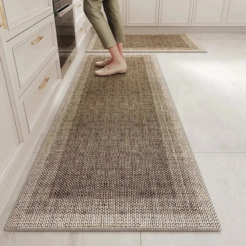 Kitchen Floor Mat Absorbent Foot Mats Runner Rug Home Decoration Rugs Non-slip Carpet Alfombra De Cocina שטיח למטבח
