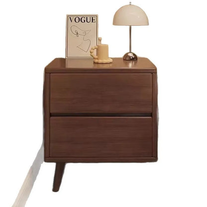 Solid wood bedside table simple Chinese Nordic home storage cabinet storage bedroom bedside floor storage cabinet