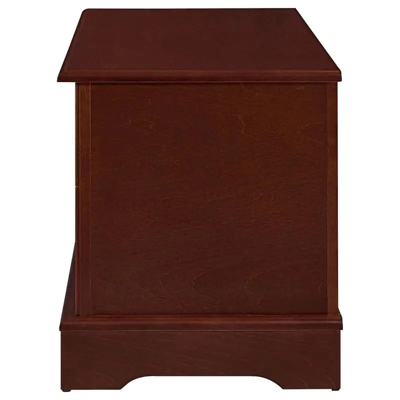 Warm Brown Cedar Chest, Rectangular Design, Storage Solution
