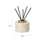 Travertine Bathroom Set Luxury Soap Dish Soap Dispenser Tissue Box Vanity Tray Bathroom Accessories Set