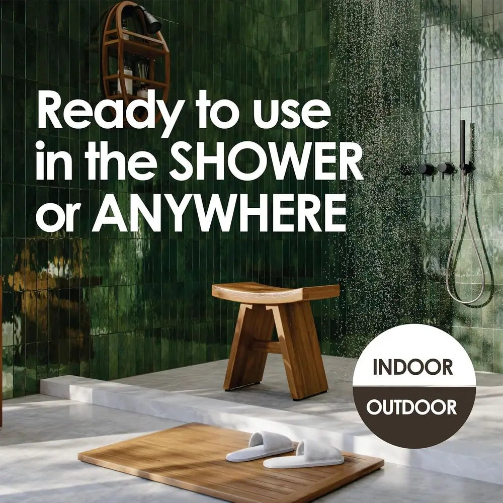 The Original 18" Asia Teak Shower Bench