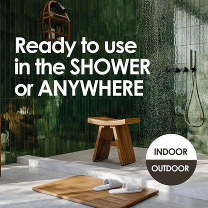The Original 18" Asia Teak Shower Bench