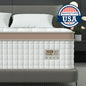 14'' Full/King/Queen Size Mattress, Luxury Hybrid Mattress, Gel Memory Foam & Pocket Springs, Manufactured in USA