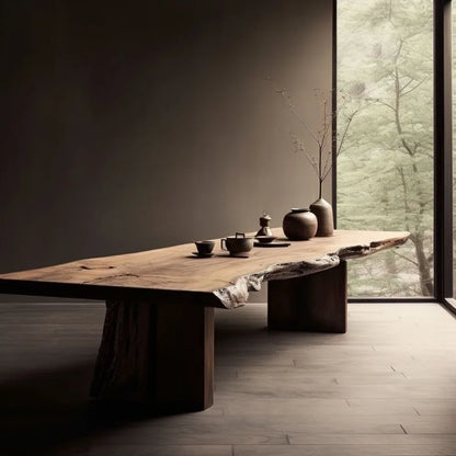 Restaurant Minimalist Dining Table Nordic Wooden Living Room Dining Table Kitchen Luxury Modern