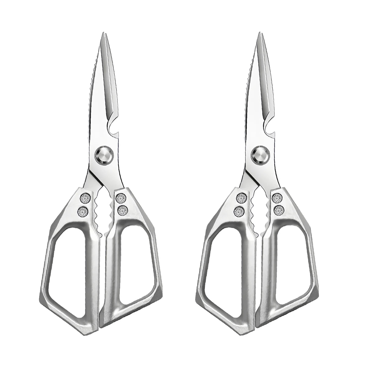 Stainless Steel Kitchen Shears Multifunctional Kitchen Tools Cutting Vegetables Meat Fish Food Scissors
