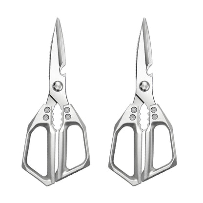 Stainless Steel Kitchen Shears Multifunctional Kitchen Tools Cutting Vegetables Meat Fish Food Scissors