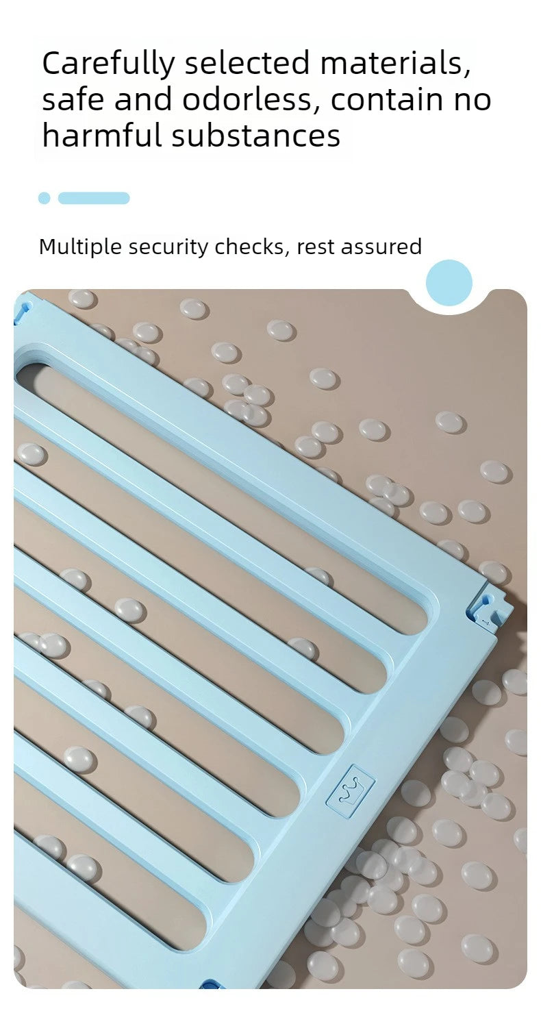 DIY Puppy Playpen Adjustable Plastic Dog Play Fence Safety Door Indoor Dogs Fences Portable Small Medium Dogs Pet Cage Enclosure