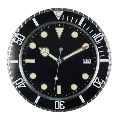 Luxury Creative Wall Clock Modern Metal Design Art Wall Clock Home Large Digital Luminescent Bedroom Decoration Clock
