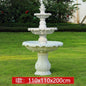 Outdoor garden, fish pond, water feature, courtyard floor-to-ceiling decoration Large European-style flowing water fountain,
