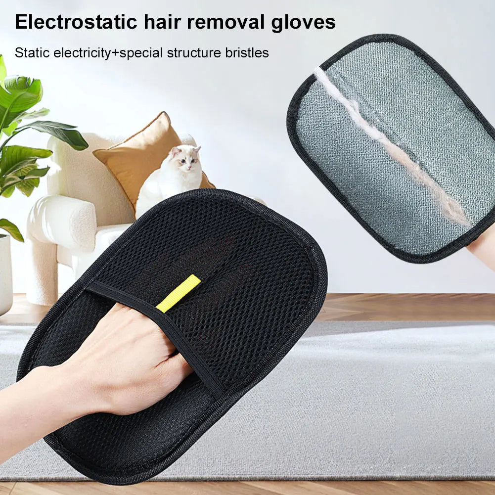 Pet Grooming equipment Gloves Deshedding Glove pet hair remover glove for Dog Cat Rabbit