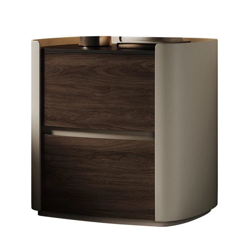Luxury Simple Night Table Modern Storage Italian Style Nightstand Exquisite Trendy