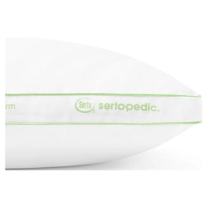 King Bed Pillows 2 Pack Antimicrobial Hypoallergenic Firm Support 1.5 Inch Gusset Allergy Smart Machine Washableantimicrobial