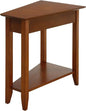 American Heritage Wedge End Table  24L   16W   24H