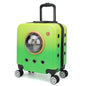 Pet Outdoor Portable Suitcase Cat Bag Dog Airline Approved Transport Carrier Space Bag Large Capacity Travel Trolley Case