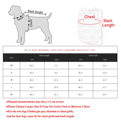 Pet Cat Dog Vest Summer Puppy Clothes For Small Medium Dogs T-shirt clothes