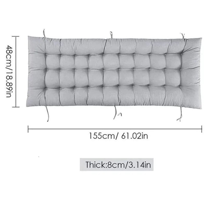 Lounger Chair Cushion Indoor Outdoor Patio Chaise Pad Replacement Rocking Mat for Furniture Sofa Thick High Back Chair Pads