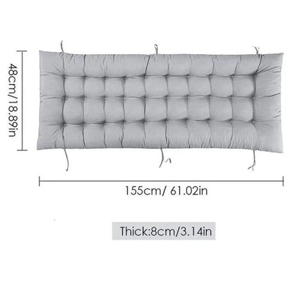 Lounger Chair Cushion Indoor Outdoor Patio Chaise Pad Replacement Rocking Mat for Furniture Sofa Thick High Back Chair Pads