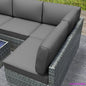 Outdoor Replacement Cushions for Patio Furniture,Water-Resistant Sofa Cushion