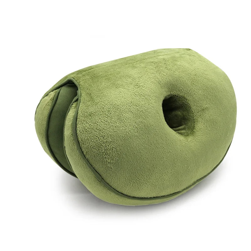 Multifunction Dual Comfort Orthopedic Cushion Pelvis Pillow Memory Foam Hip Lift Hips Up Seat Cushion for Pressure Relief