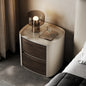 Luxury Simple Night Table Modern Storage Italian Style Nightstand Exquisite Trendy