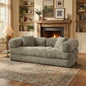 Futon Sofa Bed light or dark gray Convertible Couch 4-in-1 Folding Corduroy Boneless Sleeper Loveseat for Living Room