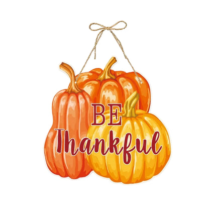 Thanksgiving Front Door Welcome Sign Turkey Pumpkin Car Hanging Decor Harvest Paper Wreath for Home Party Celebration