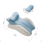 Adjustable Headrest Reading Pillow for Bed Adults Memory Foam Back Support Wedge for Acid Reflux, Snoring & Legs  (Blue)