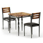 Dining Table Set for 2, Dining Table and Chairs Set of 2, 3 Piece Dining Table Set for Small Spaces, Kitchen, Apartment