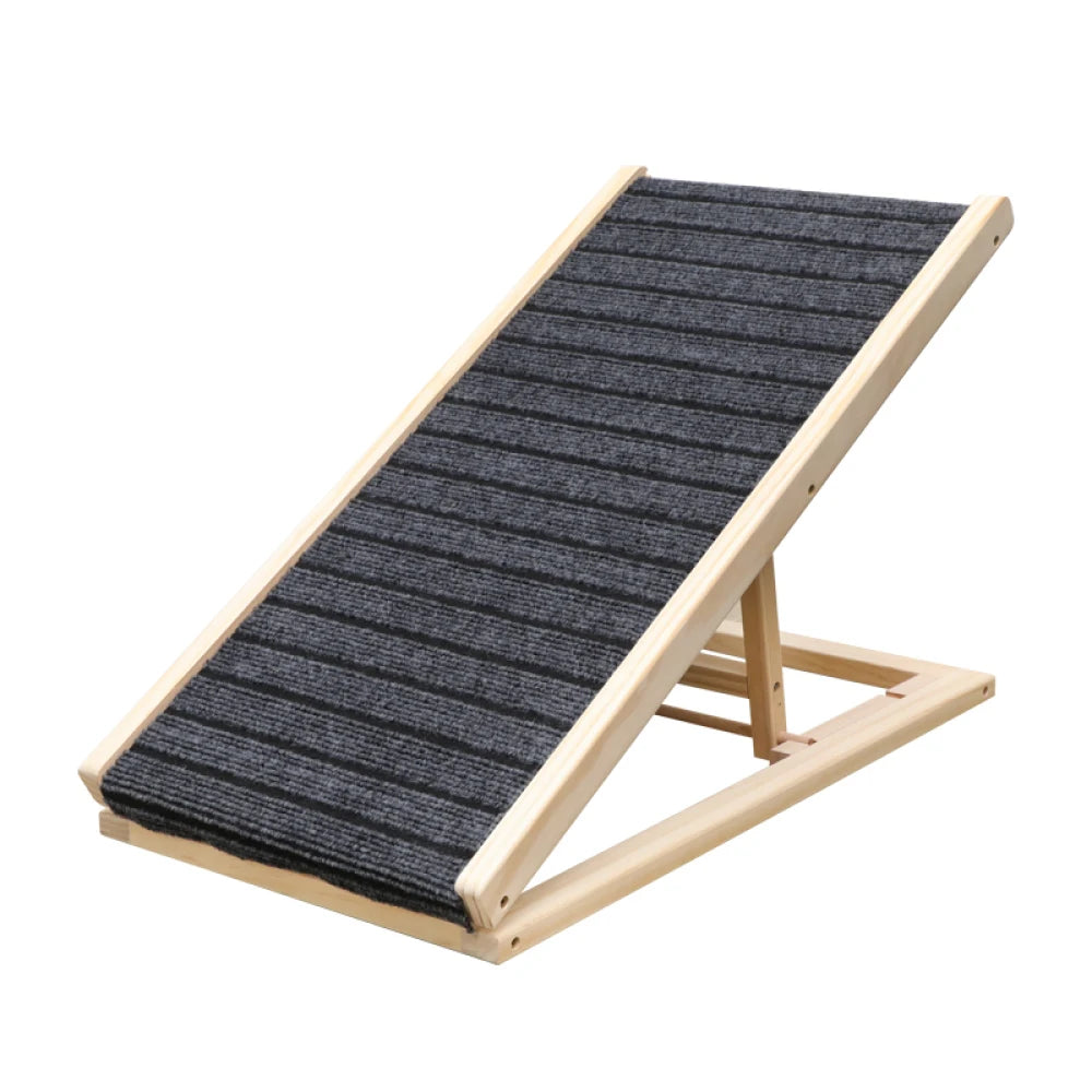 Extra Wide Excellent Traction Pet Ramp for Small Dogs to Get on Couch Car 16" Wide Hold up to 80lb Foldable Car Ramps Dog Ramp