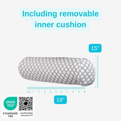 3D Knitted Cooling Pillow Washable Breathable Comfortable Pillow with Hidden Zipper Removable Inner All Sleep Positions