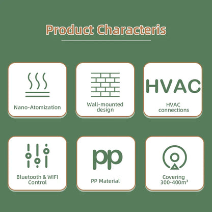 Aroma Diffuser WIFI Electric Aromatic Oasis Bluetooth Room Fragrance  Air Freshener Essential Oils  Purifiers 400m³