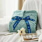 2025 New Style Tapestry Blanket Thick and Warm Taro Cotton Blanket Casual Blanket for Office Nap