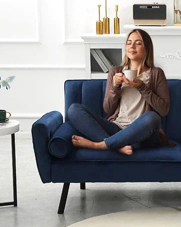 Sleeper Sofa Pullout Bed for Living Room.L Shaped Couch with Storage Chaise.USB.Cup Holder (Dark G