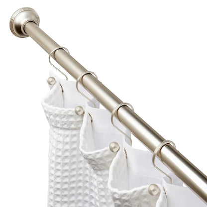 Aluminum Adjustable Tension Shower Curtain Rod
