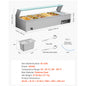 Food Warmer Electric Stainless Steel Steam Food Warmer Countertop Buffet Bain Marie with Soup for Catering