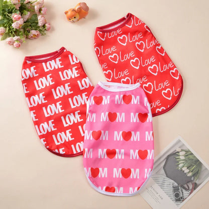 Pet Cat Dog Vest Summer Puppy Clothes For Small Medium Dogs T-shirt clothes