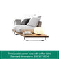 Nordic Outdoor Patio Furniture Set, 3-Piece Wicker Sofa with Solid Wood Frame, Waterproof Sunproof for Garden Balcony