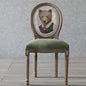European Retro Dining Chairs Restaurant Old Solid Wood Stool Furniture Diffuse Cafe Hotel New Chinese Designer Fashion Chair