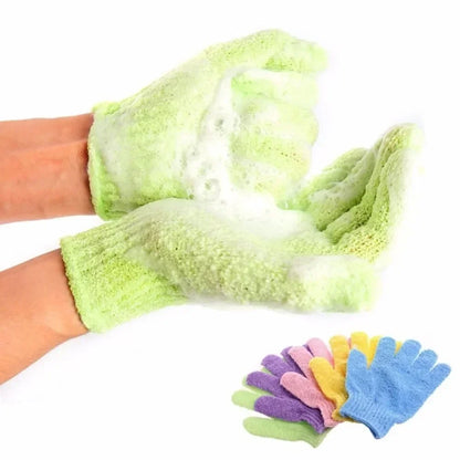 Bath Glove Shower Body Deep Cleaning Peeling Exfoliating Bast Wisp Massage Moisturizing Sponge Skin Washcloth Bath Body Wash