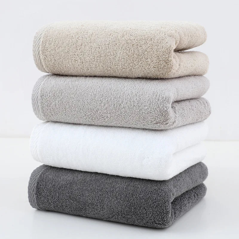 4 Pack Cotton Towel Set, 78*33cm, 30.7*12.99in, Highly Absorbent, Soft, Skin-Friendly and Durablecotton