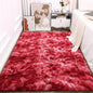 Lochas Super Soft Plush Tie Dye Velvet Rugs for Home Decor